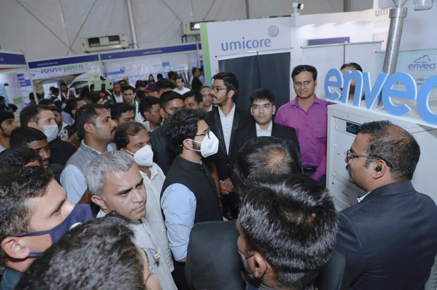 Pune Alternate Fuel Conclave 2022: Ministerial visit to our stand