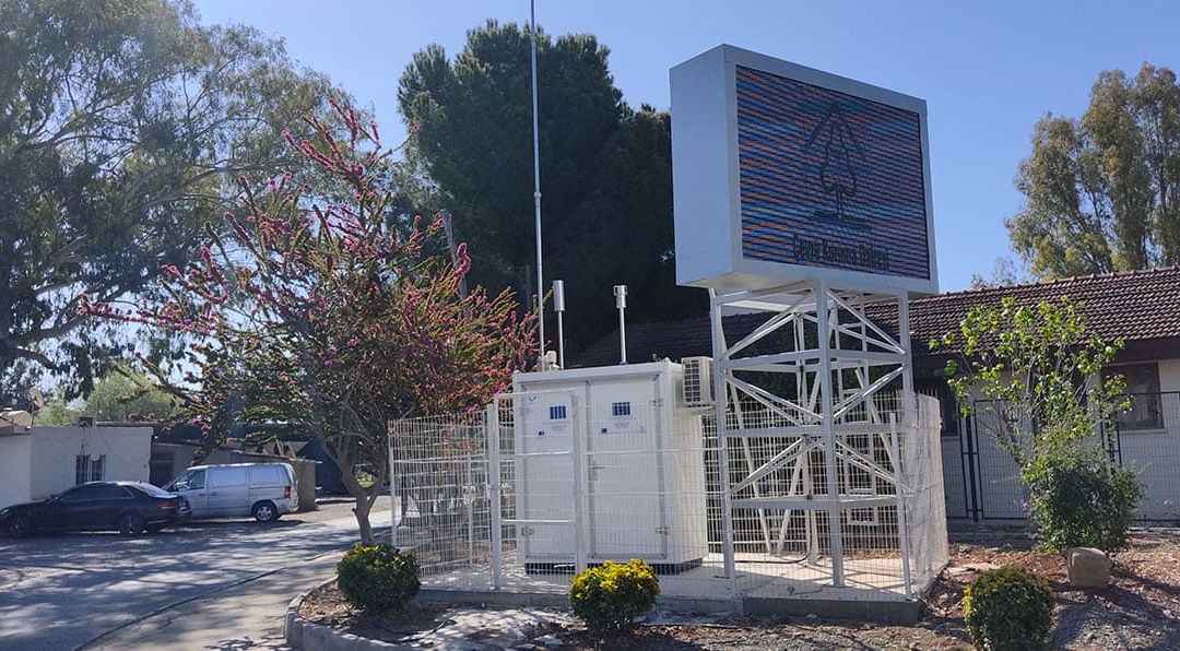 Un nouveau réseau de surveillance de la qualité de l’air pour la partie nord de Chypre